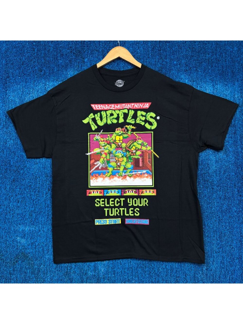 Teenage Mutant Ninja Turtles Arcade Game Nickelodeon Tee XL